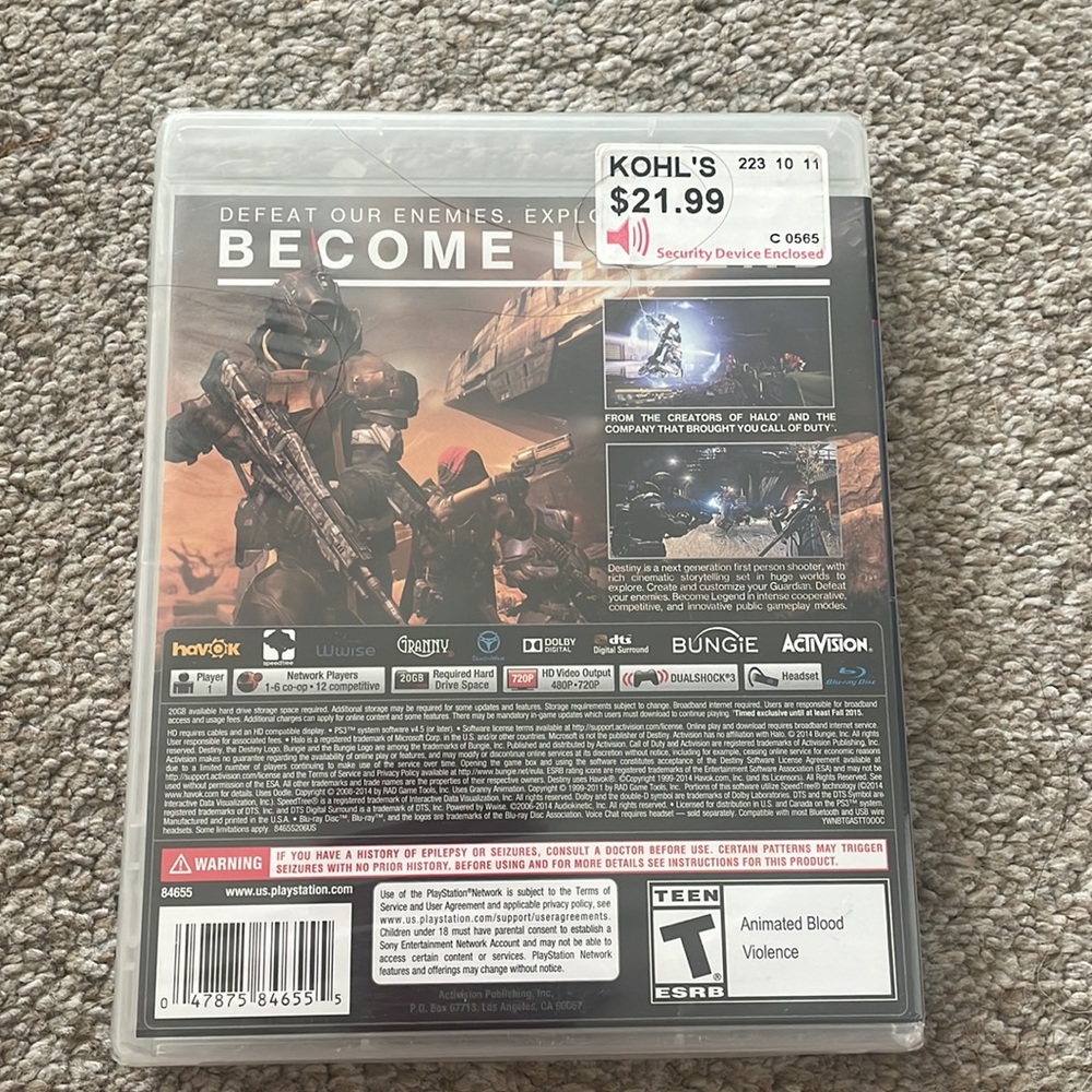 PS3 Destiny - Picture 2 of 2